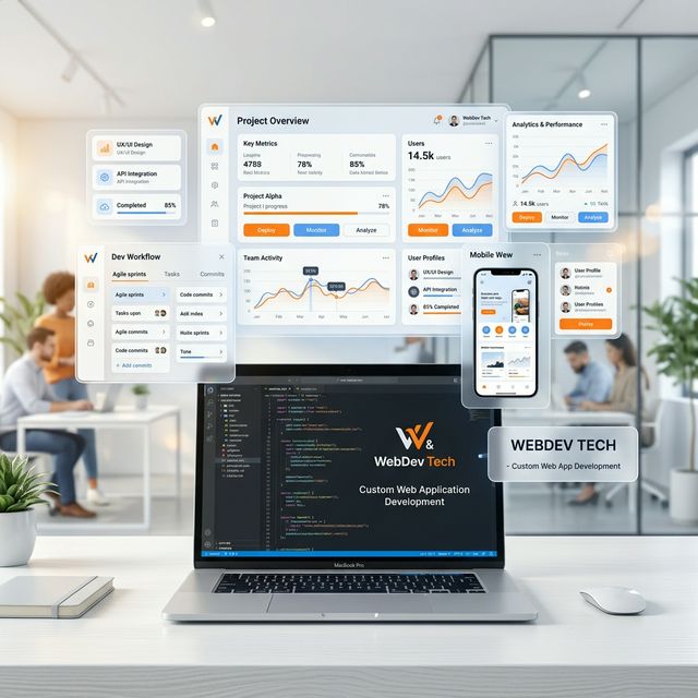 Custom web app development by DolaTech